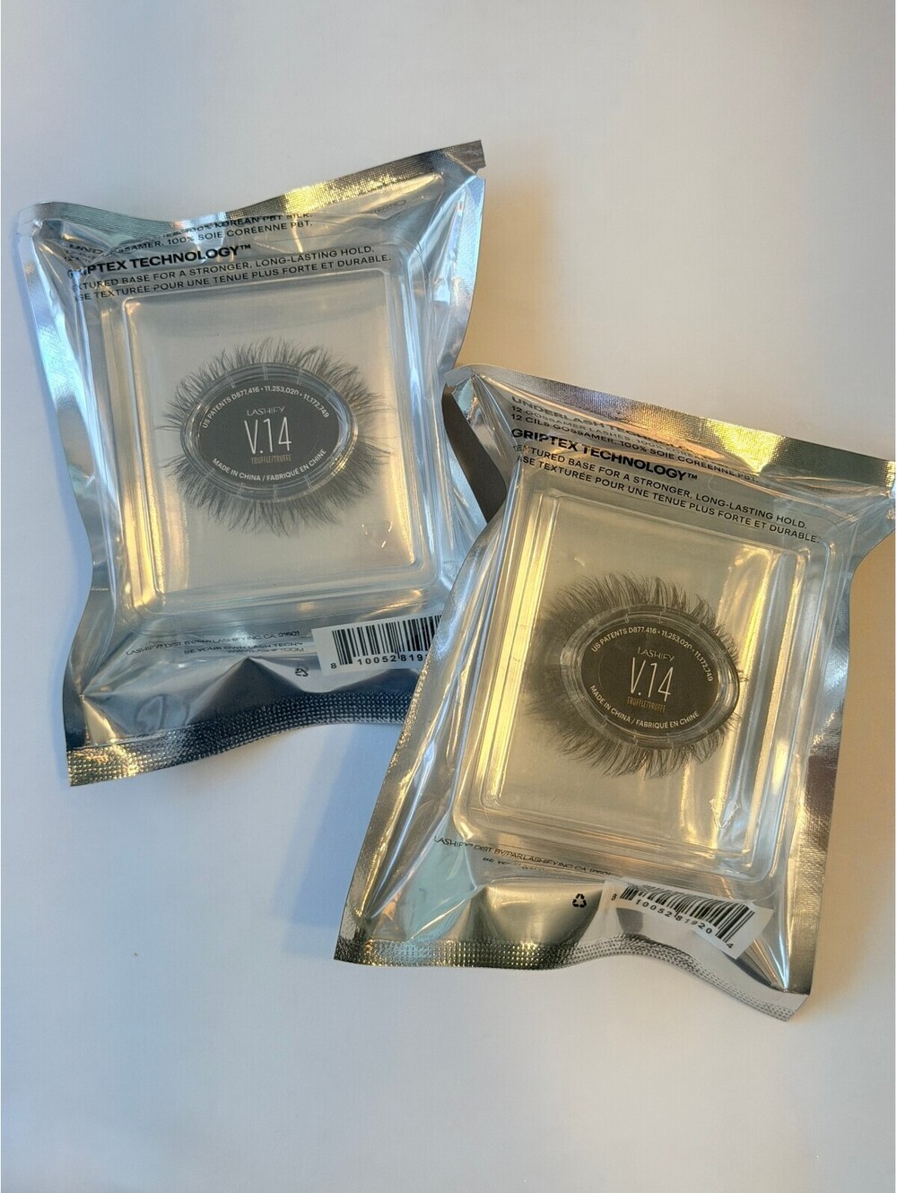 Lashify Velvet Gossamer Lashes V14 Chocolate 14mm New Sealed Lot of 2